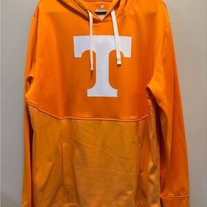 Fanatics Orange and White Men's Hooded Sweater
